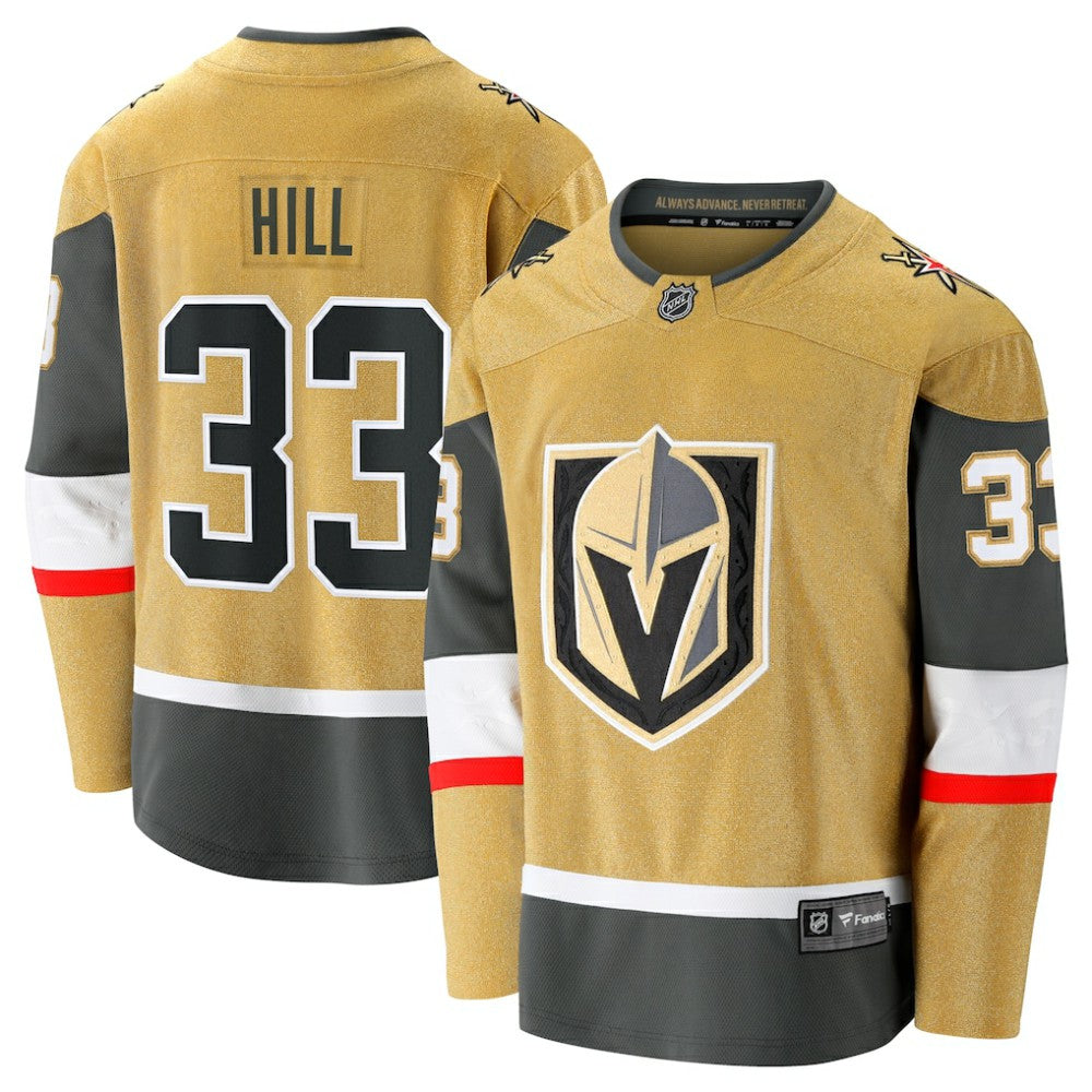 Adin Hill Vegas Golden Knights Fanatics Home Breakaway Jersey - Gold - NHL 200723556