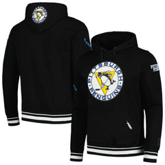 Pittsburgh Penguins Pro Standard Retro Classic Fleece Pullover Hoodie - Black - NHL 200723684