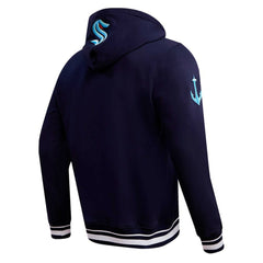 Seattle Kraken Pro Standard Retro Classic Fleece Pullover Hoodie - Deep Sea Blue - NHL 200723685
