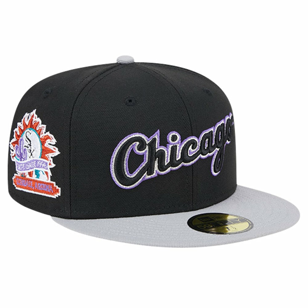 Chicago White Sox New Era Retro Spring Training 59FIFTY Fitted Hat - Black - New Era on Sale