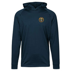 Denver Nuggets Levelwear Dimension Insignia Core Pullover Hoodie Navy