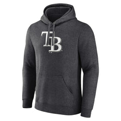 Tampa Bay Rays Personalized Monochrome Name & Number Pullover Hoodie - Charcoal - MLB Online