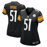 Nike Nick Herbig Pittsburgh Steelers Women's Game Jersey Black
