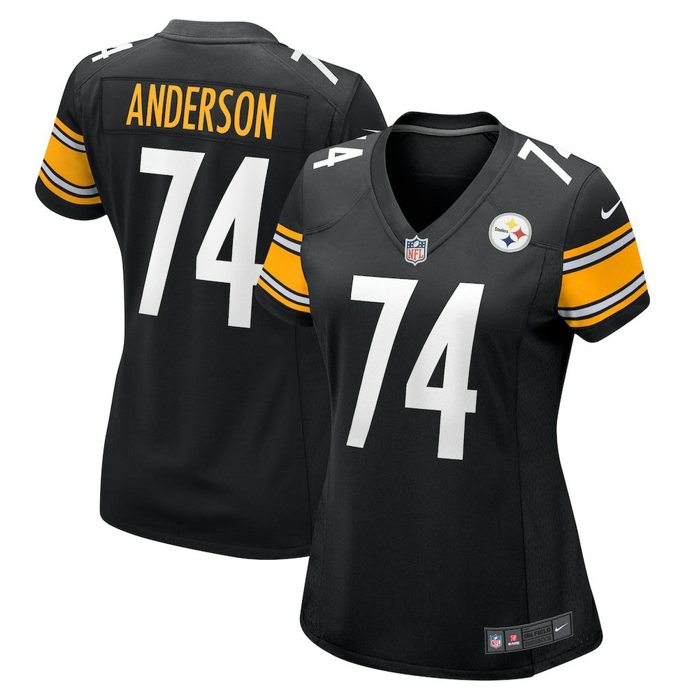 Nike Spencer Anderson Pittsburgh Steelers Women's Game Jersey Black