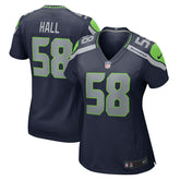 Nike Derick Hall Seattle Seahawks Women's Team Game Jersey College College Navy