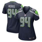 Nike Mike Morris Seattle Seahawks Women's Team Game Jersey College College Navy