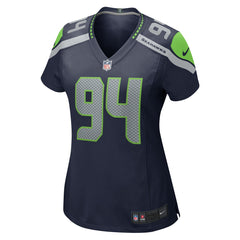 Nike Mike Morris Seattle Seahawks Women's Team Game Jersey College College Navy