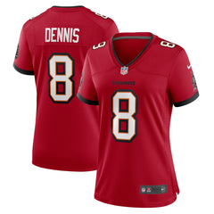 Nike SirVocea Dennis Tampa Bay Buccaneers Women's Game Jersey Red