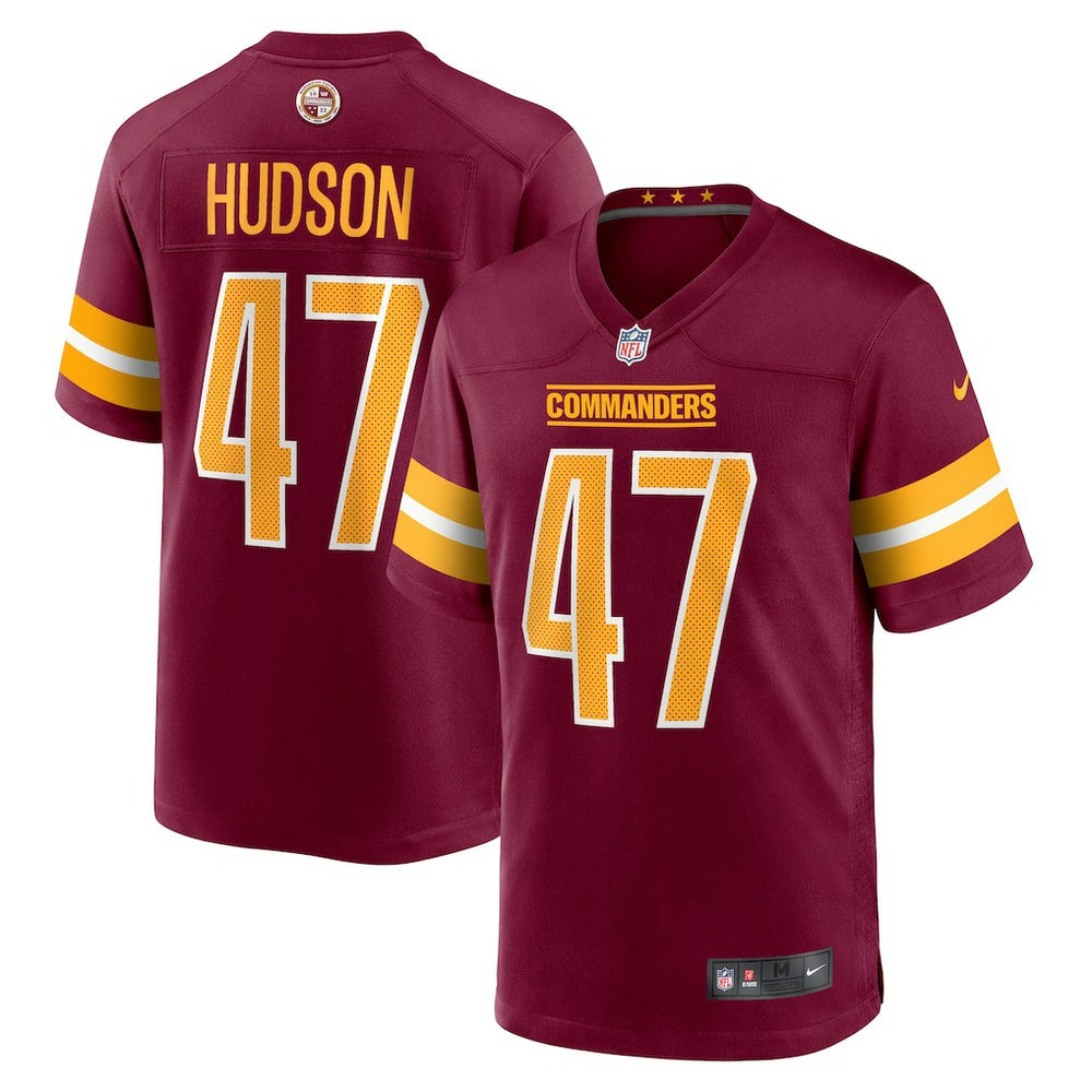 Nike Khaleke Hudson Washington Commanders Game Jersey Burgundy