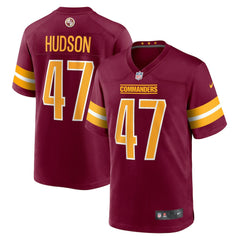 Nike Khaleke Hudson Washington Commanders Game Jersey Burgundy
