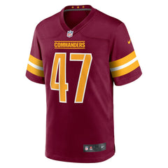 Nike Khaleke Hudson Washington Commanders Game Jersey Burgundy