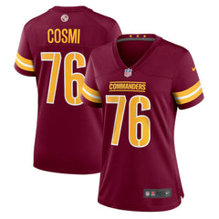 Nike Sam Cosmi Washington Commanders Women's Game Jersey Burgundy