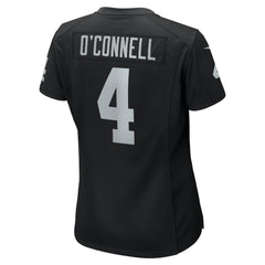 Nike Aidan O'Connell Las Vegas Raiders Women's Game Jersey Black