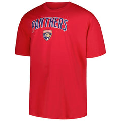 Florida Panthers Profile Big & Tall Arch Over Logo T-Shirt - Red - NHL 200745656