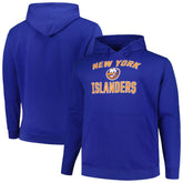 New York Islanders Profile Big & Tall Arch Over Logo Pullover Hoodie - Royal - NHL 200745682