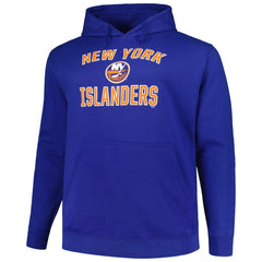 New York Islanders Profile Big & Tall Arch Over Logo Pullover Hoodie - Royal - NHL 200745682