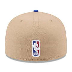 Philadelphia 76ers 2024 NBA Draft 59FIFTY Fitted Hat Tan/Royal | New Era Near Me