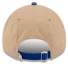 Philadelphia 76ers 2024 NBA Draft 9TWENTY Adjustable Hat Tan/Royal | New Era