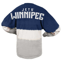 Winnipeg Jets Fanatics Women's Ombre Long Sleeve T-Shirt - Blue/Gray - NHL 200758421