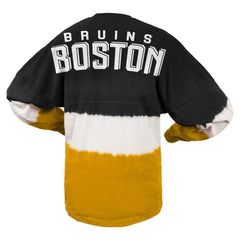 Boston Bruins Fanatics Women's Ombre Long Sleeve T-Shirt - Black/Gold - NHL 200758424