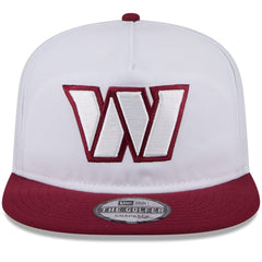 Washington Commanders New Era 2024 NFL Training Camp Golfer Snapback Hat White/Burgundy