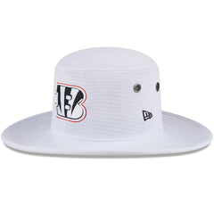 Cincinnati Bengals New Era 2024 NFL Training Camp Panama Bucket Hat White