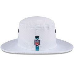 Jacksonville Jaguars New Era 2024 NFL Training Camp Panama Bucket Hat White