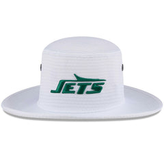 New York Jets New Era 2024 NFL Training Camp Panama Bucket Hat White