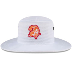 Tampa Bay Buccaneers New Era 2024 NFL Training Camp Panama Bucket Hat White