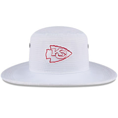 Kansas City Chiefs New Era 2024 NFL Training Camp Panama Bucket Hat White