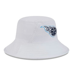 Tennessee Titans New Era 2024 NFL Training Camp Stretch Bucket Hat White