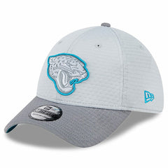 Jacksonville Jaguars New Era 2024 NFL Training Camp 39THIRTY Flex Hat Gray