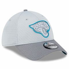Jacksonville Jaguars New Era 2024 NFL Training Camp 39THIRTY Flex Hat Gray