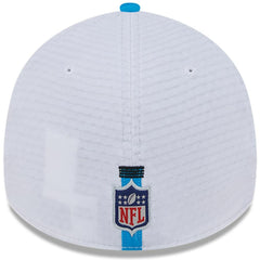 Carolina Panthers New Era 2024 NFL Training Camp 39THIRTY Flex Hat White/Blue