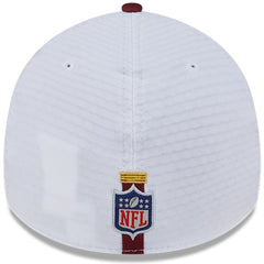 Washington Commanders New Era 2024 NFL Training Camp 39THIRTY Flex Hat White/Burgundy