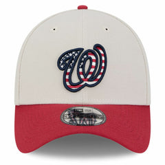 Washington Nationals New Era 2024 Fourth of July 39THIRTY Flex Hat - Khaki/Red - New Era Discount