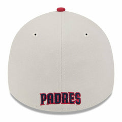San Diego Padres New Era 2024 Fourth of July 39THIRTY Flex Hat - Khaki/Red - New Era on Sale