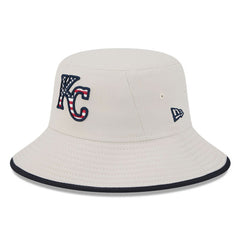 Kansas City Royals New Era 2024 Fourth of July Bucket Hat - Khaki - New Era Lifestyle