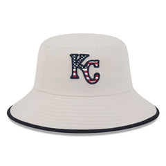 Kansas City Royals New Era 2024 Fourth of July Bucket Hat - Khaki - New Era Lifestyle