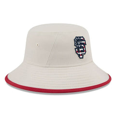 San Francisco Giants New Era 2024 Fourth of July Bucket Hat - Khaki - New Era Sale