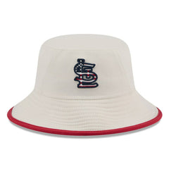 St. Louis Cardinals New Era 2024 Fourth of July Bucket Hat - Khaki - New Era Online
