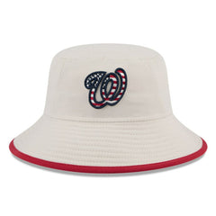 Washington Nationals New Era 2024 Fourth of July Bucket Hat - Khaki - New Era on Sale