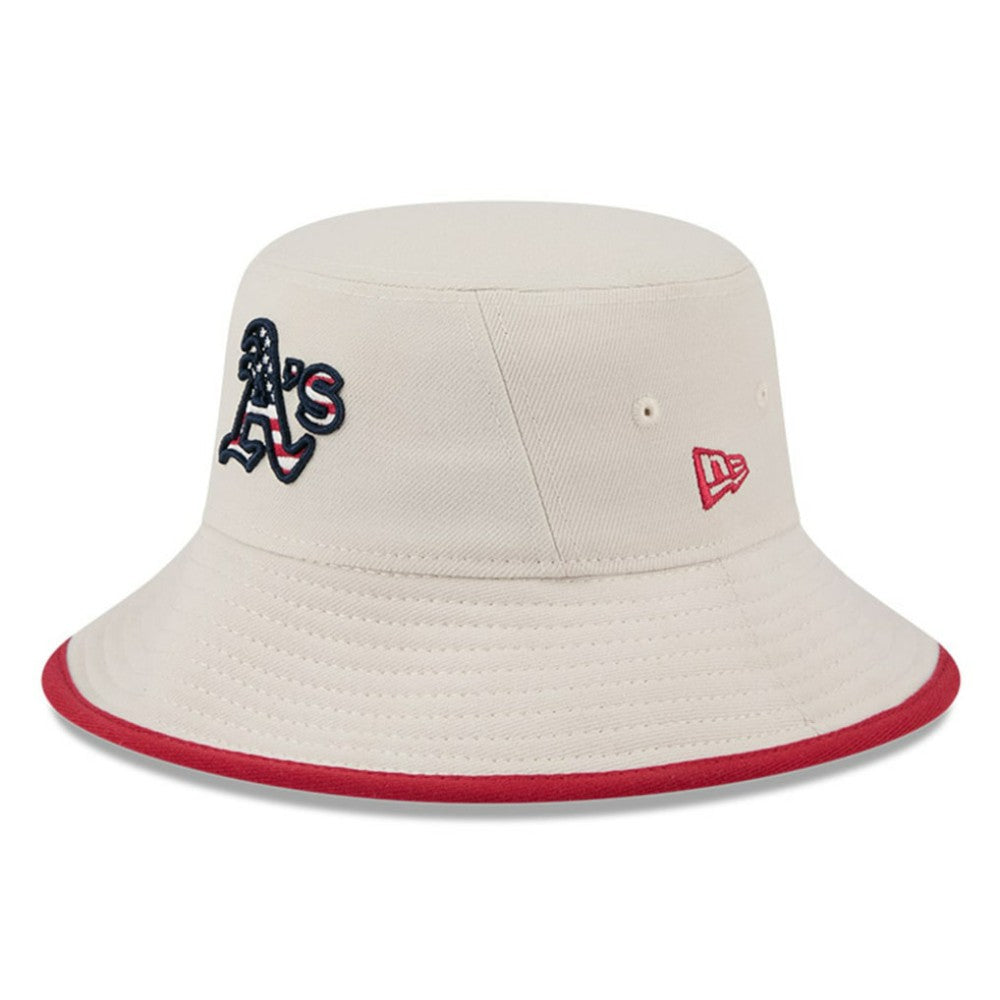 Athletics New Era 2024 Fourth of July Bucket Hat - Khaki - New Era Lifestyle
