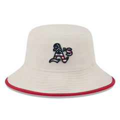 Athletics New Era 2024 Fourth of July Bucket Hat - Khaki - New Era Lifestyle