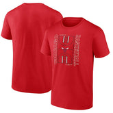 Chicago Bulls Michelob Ultra Full Court T-Shirt - Red