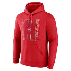 Detroit Pistons Michelob Ultra Full Court Pullover Hoodie - Red