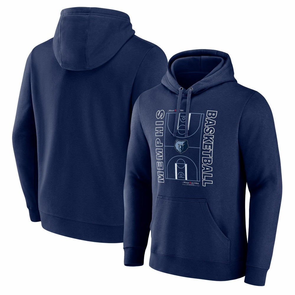 Memphis Grizzlies Michelob Ultra Full Court Pullover Hoodie - Navy