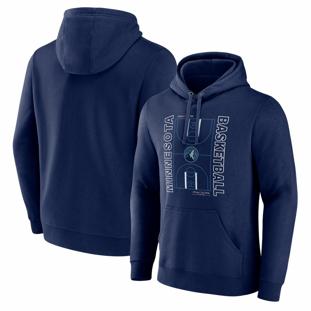 Minnesota Timberwolves Michelob Ultra Full Court Pullover Hoodie - Navy