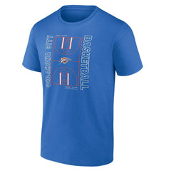 Oklahoma City Thunder Michelob Ultra Full Court T-Shirt - Blue