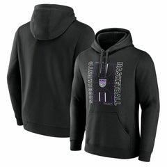 Sacramento Kings Michelob Ultra Full Court Pullover Hoodie - Black